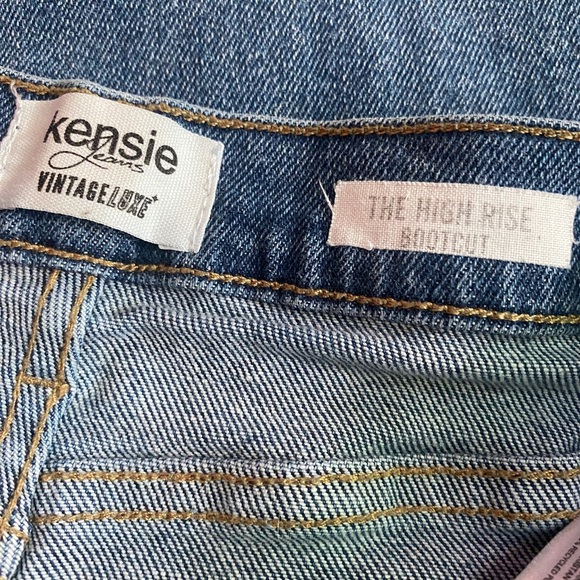 Kensie Jeans for Women High-Rise Bootcut Clean Hem - Picture 5 of 8